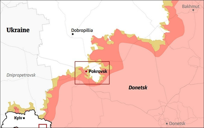 Theo ông Beskrestnov, Bộ Tổng tham mưu AFU đã quyết định tập trung lực lượng dự bị gần Pokrovsk, bất chấp tổn thất. Theo Bộ Tổng tham mưu, thành phố này quá quan trọng để tiếp tục phòng thủ; toàn bộ khu vực Dnipropetrovsk nằm phía sau Pokrovsk, hiện không có một tuyến phòng thủ vững chắc nào.