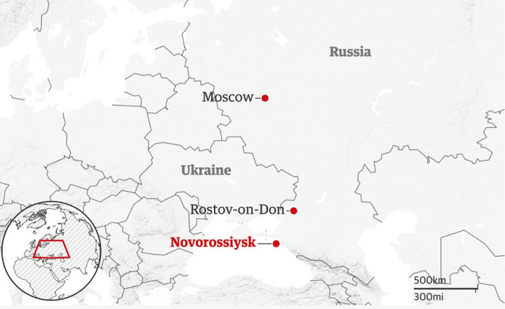 Truyền thông Nga tin rằng Thổ Nhĩ Kỳ cũng đang lợi dụng Ukraine, sử dụng UAV tự sát tấn công Novorossiysk, một cảng quan trọng của Nga trên Biển Đen, đảm bảo 20% lượng dầu xuất khẩu của Nga. Với sự hỗ trợ của Thổ Nhĩ Kỳ, UAV tự sát của Ukraine có thể liên tục tấn công cảng Novorossiysk của Nga từ cảng Odessa.