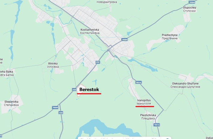 Kênh Rybar cho biết, giao tranh tiếp diễn ở các tuyến phía nam dẫn vào thành phố Kostiantynivka. RFAF đã tiến vào một số khu vực, nhưng còn những "vùng xám" nơi cả hai bên đều chưa thể kiểm soát hoàn toàn. Trên tuyến Berestok - Ivanopil, quân Nga đã cố gắng chiếm giữ các cứ điểm gần khu vực trường kỹ thuật nông nghiệp.