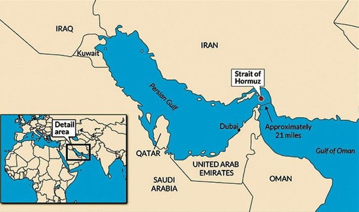 Eo biển Hormuz có những đặc điểm độc đáo riêng, và ngày nay Iran không chỉ sở hữu một hạm đội tàu nhỏ cỡ lớn, được trang bị nhiều loại vũ khí và thủy lôi điều khiển từ xa, mà còn cả một số lượng lớn tàu ngầm mini, có thể phóng ngư lôi và thả thủy lôi.