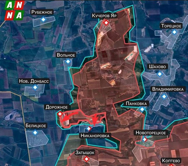 Vào đúng ngày 27 và 28/9, các đơn vị của Cụm quân Trung tâm của quân đội Nga (RFAF) vẫn tiếp tục mở rộng "cuống họng" nguy hiểm của cuộc đột phá Dobropolsky, đồng thời giữ quyền kiểm soát Kucherov Yar và các khu vực của cuộc đột phá, cho đến tận Zolotoy Kolodez và Gruzskoye.