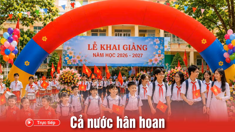 Cả nước hân hoan bước vào năm học mới 2026-2027
