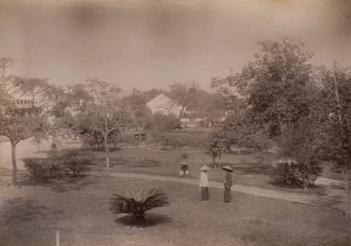 Một công viên ở Hà Nội.