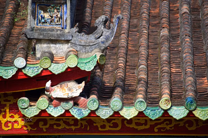 Nét kiến trúc tinh tế của hội quán Phúc Kiến. Ảnh: Roland W. Kunz/ 500px.com.