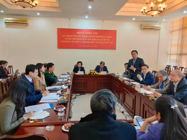 Bộ trưởng Nội vụ Phạm Thị Thanh Trà : VUSTA là tổ chức hội hoạt động hiệu quả nhất Bo truong Noi vu Pham Thi Thanh Tra : VUSTA la to chuc hoi hoat dong hieu qua nhat