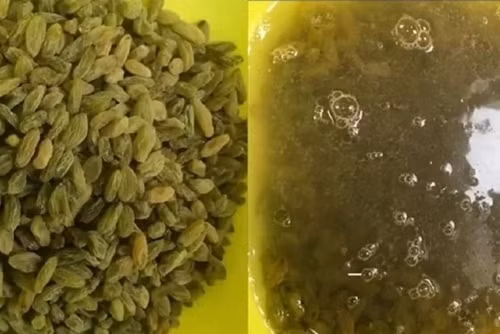 Hoang mang chậu nước bẩn kinh dị sau khi rửa nho khô Hoang mang chau nuoc ban kinh di sau khi rua nho kho