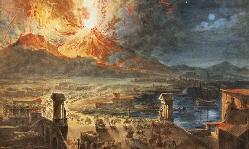 Hơn 2.000 người bị chôn sống bởi núi lửa Vesuvius phun trào Hon 2.000 nguoi bi chon song boi nui lua Vesuvius phun trao