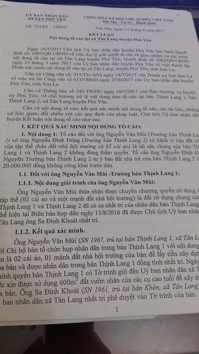 Cán bộ xã ở Sơn La tự ý bán đất công chỉ bị... khiển trách - Hình 5 Can bo xa o Son La tu y ban dat cong chi bi... khien trach-Hinh-5