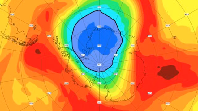 Vì sao lỗ thủng tầng ozone ở Nam Cực đã mở rộng tối đa? - Hình 4 Vi sao lo thung tang ozone o Nam Cuc da mo rong toi da?-Hinh-4