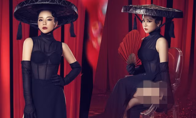 Sao Việt nào ăn mặc phản cảm nhất năm 2019? - Hình 4 Sao Viet nao an mac phan cam nhat nam 2019?-Hinh-4