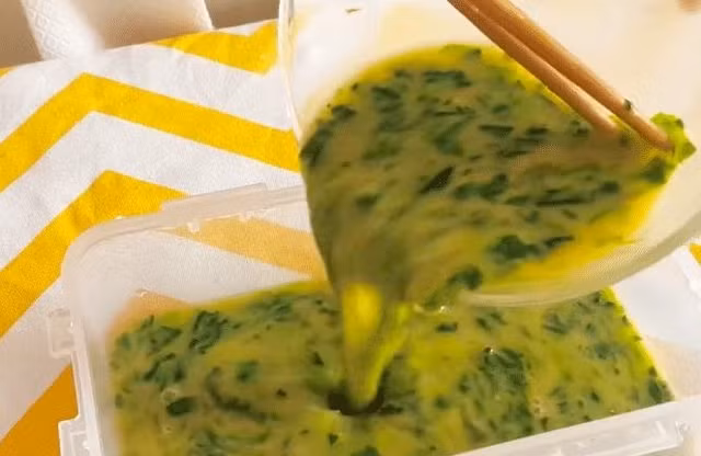 Cach lam mon banh bong lan trung hap rau mong toi mem xop de an-Hinh-6