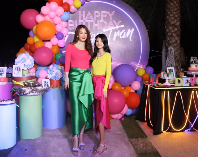 Gu thời trang nữ tính của con gái Trương Ngọc Ánh Gu thoi trang nu tinh cua con gai Truong Ngoc Anh