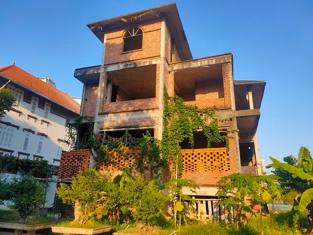 Khu do thi Thien duong Bao Son: Can canh nhung can biet thu trieu do xuong cap-Hinh-15