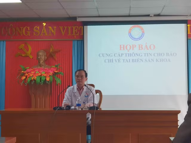 Dinh chi bac si va e kip mo khien san phu tu vong o Quang Binh