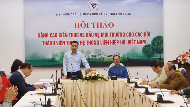 VUSTA nâng cao kiến thức về bảo vệ môi trường VUSTA nang cao kien thuc ve bao ve moi truong