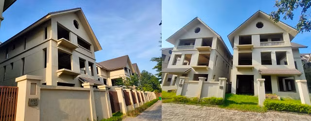 Những căn biệt thự vắng bóng người ở khu đô thị Sunny Garden City - Hình 9 Nhung can biet thu vang bong nguoi o khu do thi Sunny Garden City-Hinh-9