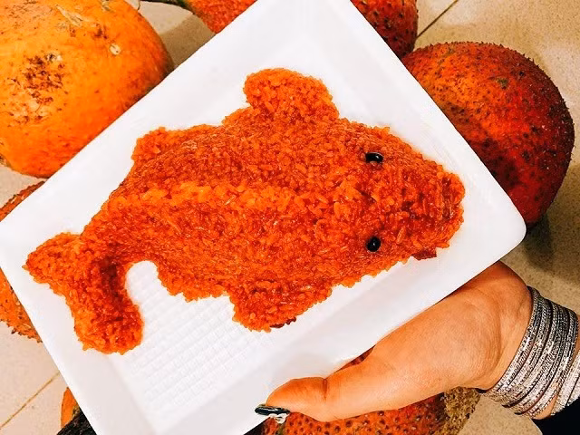 Cách làm bánh, xôi cá chép cúng ông Công ông Táo may mắn - Hình 2 Cach lam banh, xoi ca chep cung ong Cong ong Tao may man-Hinh-2