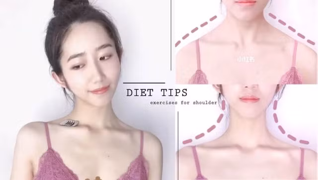 Bài tập 10 phút giúp 'vai u thịt bắp' hóa bờ vai gợi cảm Bai tap 10 phut giup 'vai u thit bap' hoa bo vai goi cam