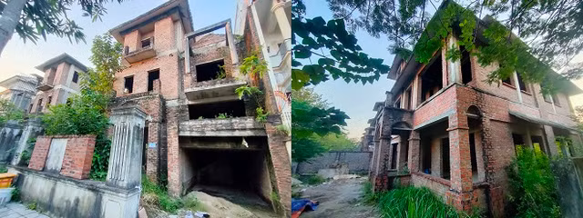 Cận cảnh khu biệt thự Hoa Phượng tiền tỷ bị bỏ hoang hơn 10 năm - Hình 6 Can canh khu biet thu Hoa Phuong tien ty bi bo hoang hon 10 nam-Hinh-6