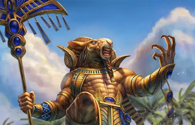 Biết gì về vị thần được coi là cha của các pharaoh Ai Cập? Biet gi ve vi than duoc coi la cha cua cac pharaoh Ai Cap?