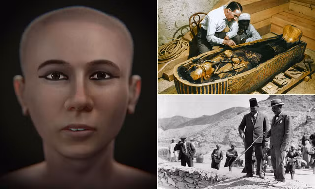 Sững sờ chân dung pharaoh Tutankhamun sau phục dựng - Hình 7 Sung so chan dung pharaoh Tutankhamun sau phuc dung-Hinh-7