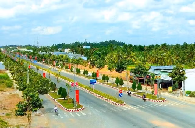Tra Vinh dau thau thi cong tuyen Duong huyen 6 keo dai, mo thau