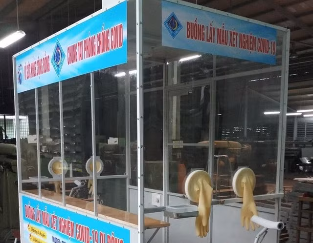 Ben trong buong lay mau xet nghiem COVID-19 di dong “made in Viet Nam“-Hinh-7