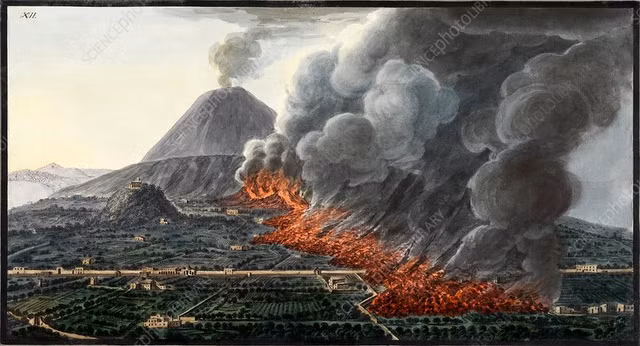 Nhin lai tham canh nguoi dan Pompeii bi vui lap gan 2.000 nam truoc