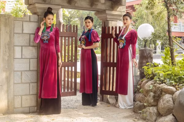 Hoa hậu Phan Thu Quyên trong BTS áo dài 'Dáng Việt muôn nơi' NTK áo dài Nhật Dũng - Hình 7 Hoa hau Phan Thu Quyen trong BTS ao dai 'Dang Viet muon noi' NTK ao dai Nhat Dung-Hinh-7