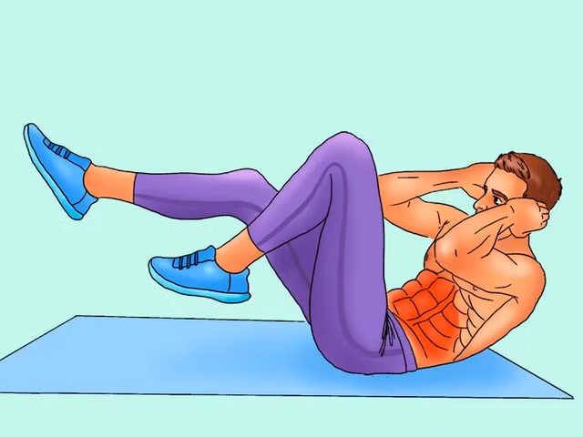 Mẹo có cơ bụng 6 múi chỉ với 10 phút tập luyện mỗi ngày Meo co co bung 6 mui chi voi 10 phut tap luyen moi ngay