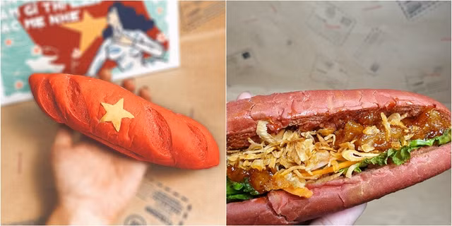 Mon banh mi co hinh ngoi sao vang sot xinh xich-Hinh-4