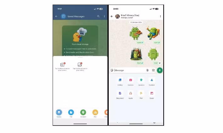 WhatsApp và Telegram nhanh chóng áp dụng Liquid Glass trên iOS, tạo giao diện mượt mà và đồng bộ.