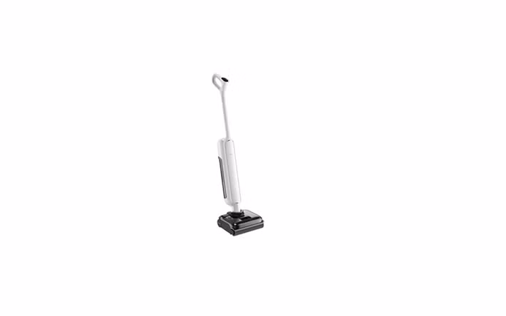 Xiaomi Truclean W30 Pro gây ấn tượng với công nghệ Superplana, cho phép máy nằm phẳng 180 độ để lau gầm sofa và giường.
