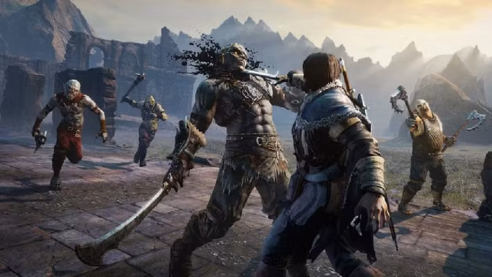 4. Middle-earth: Shadow of Mordor cho Talion sống lại nhờ linh hồn Celebrimbor, tạo thành đội quân hai trong một.