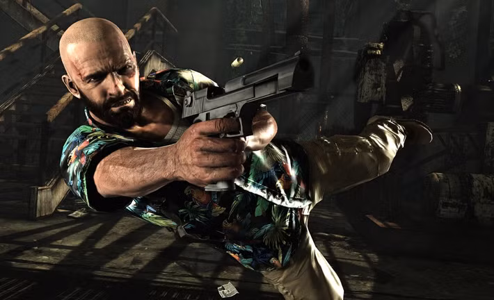 2. Max Payne kể câu chuyện bi kịch khi mất vợ con và chìm trong thuốc giảm đau cùng ám ảnh.