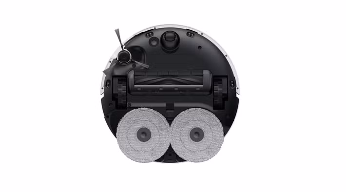 Robot còn có khả năng tự tháo mop khi gặp thảm, quay về trạm để bảo dưỡng tự động, phù hợp gia đình có nhiều loại sàn và nội thất phức tạp.