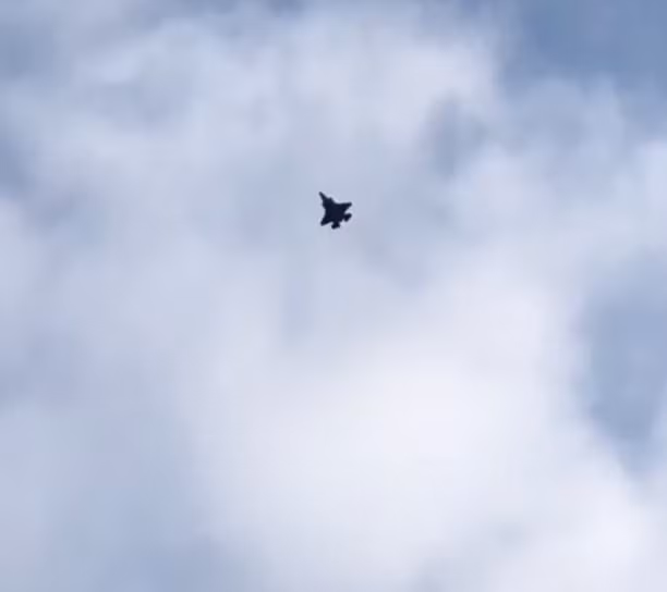 Kể cả trong lúc rơi, F-35 vẫn có thể đảo hướng dễ dàng - điều này cho phép nó tìm hướng thoát ly hoặc tìm hướng tấn công lại chiến đấu cơ địch tuỳ vào mục đích của phi công. Nguồn ảnh: Ins.