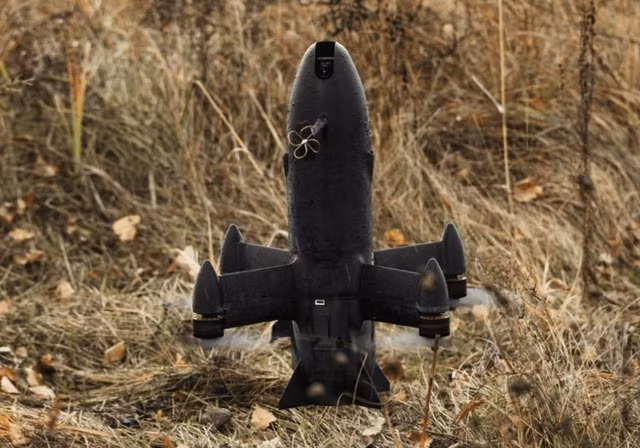 Drone đánh chặn Shahed của SkyFall. (SkyFall)