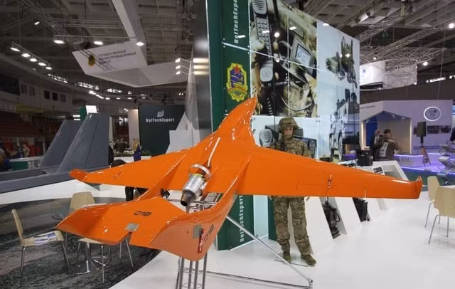 UAV Berkut-BM và UAV phản lực của Nga thực hiện đòn tấn công