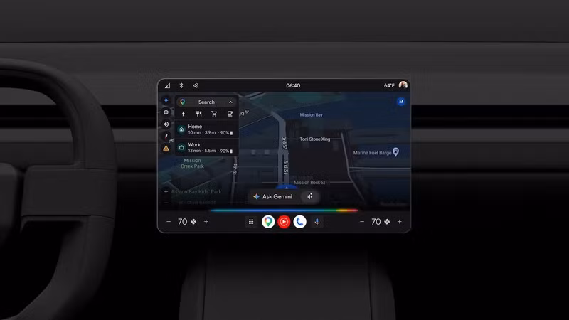 Google đưa trí tuệ nhân tạo Gemini lên Android Auto