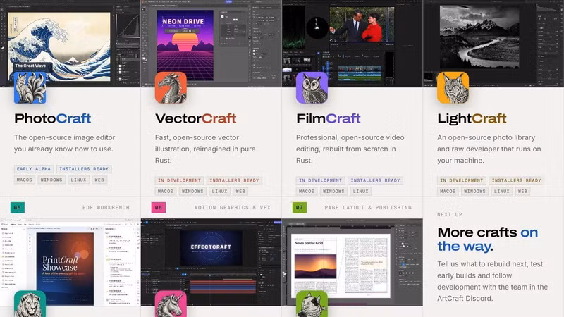 AI tạo ra phiên bản mã nguồn mở của Adobe Photoshop và Premere
