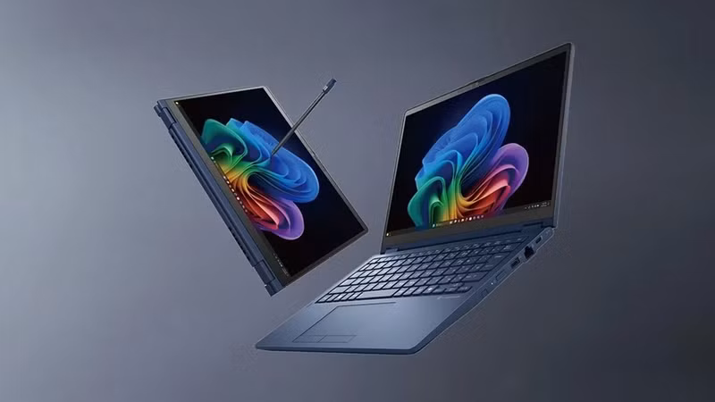 Sharp Dynabook tung máy tính 2-in-1 siêu nhẹ dùng chip Panther Lake