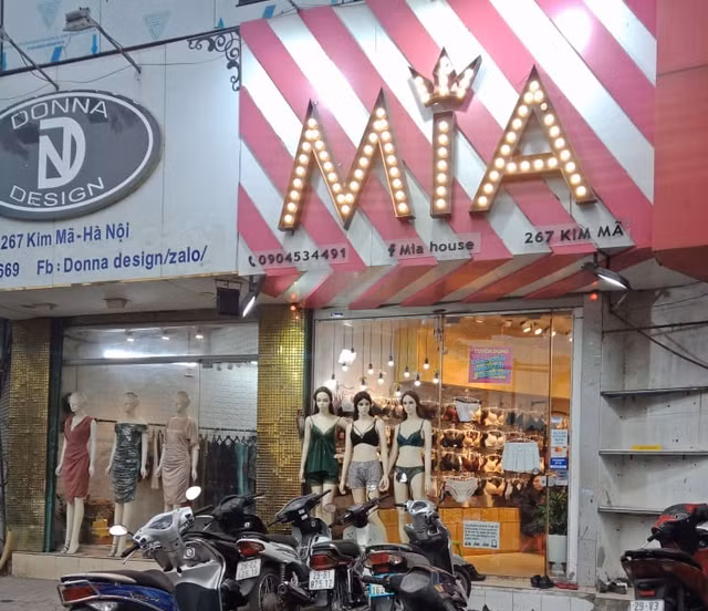 Chuỗi cửa hàng đồ lót MIA "tiếp tay" cho hàng giả, vi phạm luật quảng cáo Chuoi cua hang do lot MIA