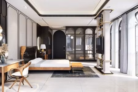 Loạt mẫu trần đẹp như tranh dành cho nhà ống Loat mau tran dep nhu tranh danh cho nha ong