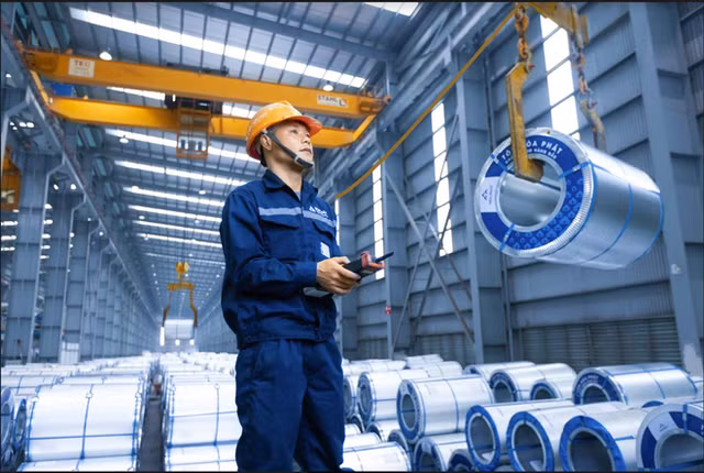 Tập đoàn thép lớn nhất Việt Nam lãi hơn 3.300 tỷ, cao nhất 8 quý Tap doan thep lon nhat Viet Nam lai hon 3.300 ty, cao nhat 8 quy
