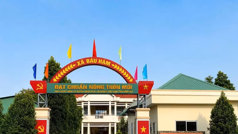 Xã Bàu Hàm.