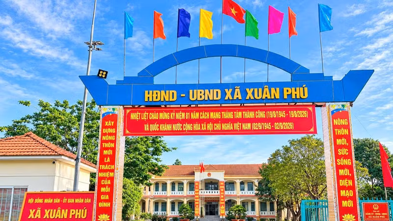 Xã Xuân Phú.