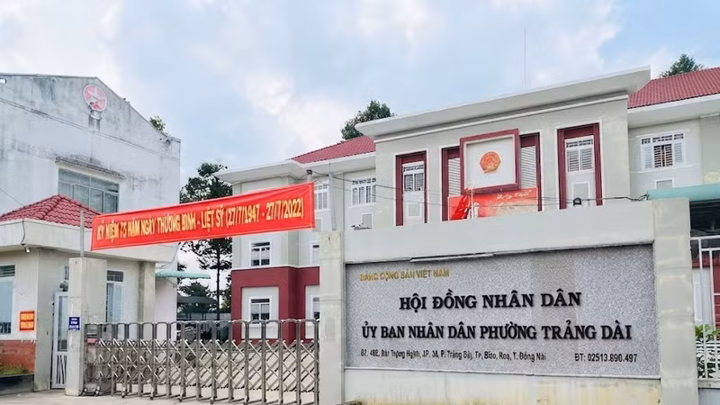 Phường Trảng Dài.