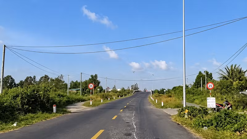 Một góc xã Tân Hưng, tỉnh Cà Mau