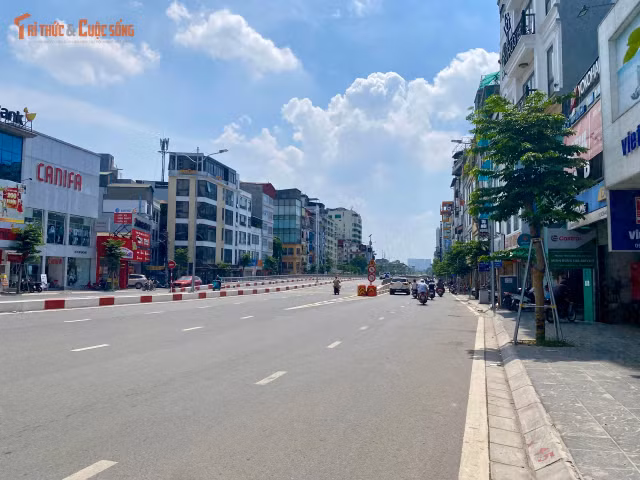 Ghi nhận vào khoảng 13h khu vực đường Kim Đồng.